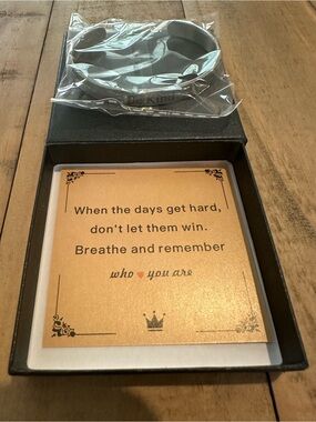 Inspirational Silver-Tone Cuff Bracelet – Be Kind Engraving
